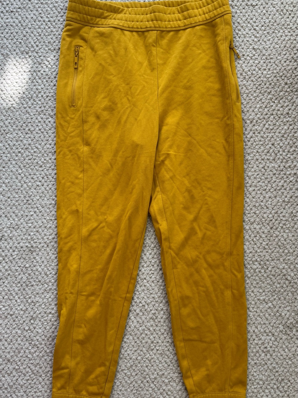 Fabletics Eco-conscious Slim Sweatpants - Mustard Yellow